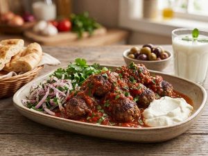 Soslu Kuzu Köftesi Tarifi