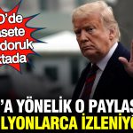 ABD’de öfke doruk noktada: Trump’a suikast imalı paylaşımlar milyonlarca izleniyor